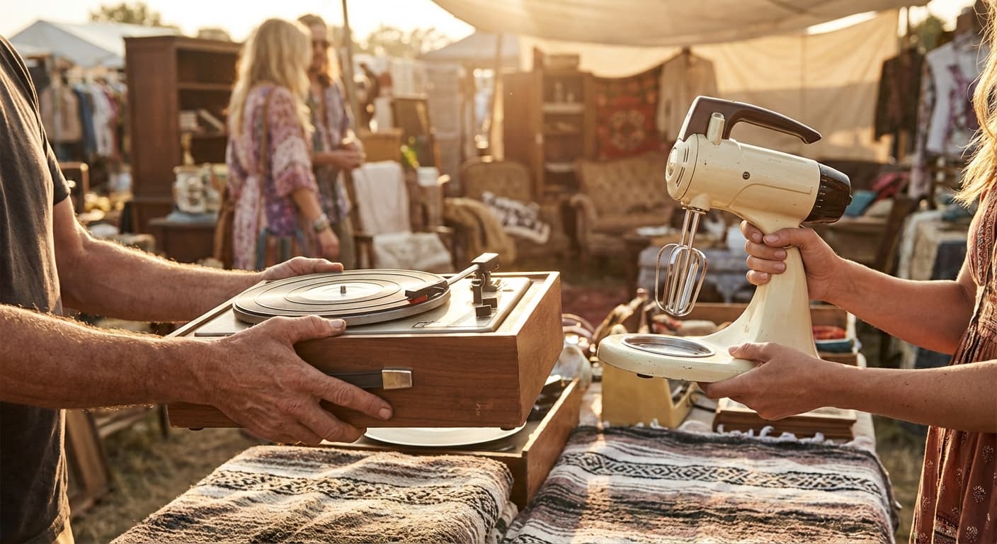How to Barter at a Swap Meet Without Being Weird About It