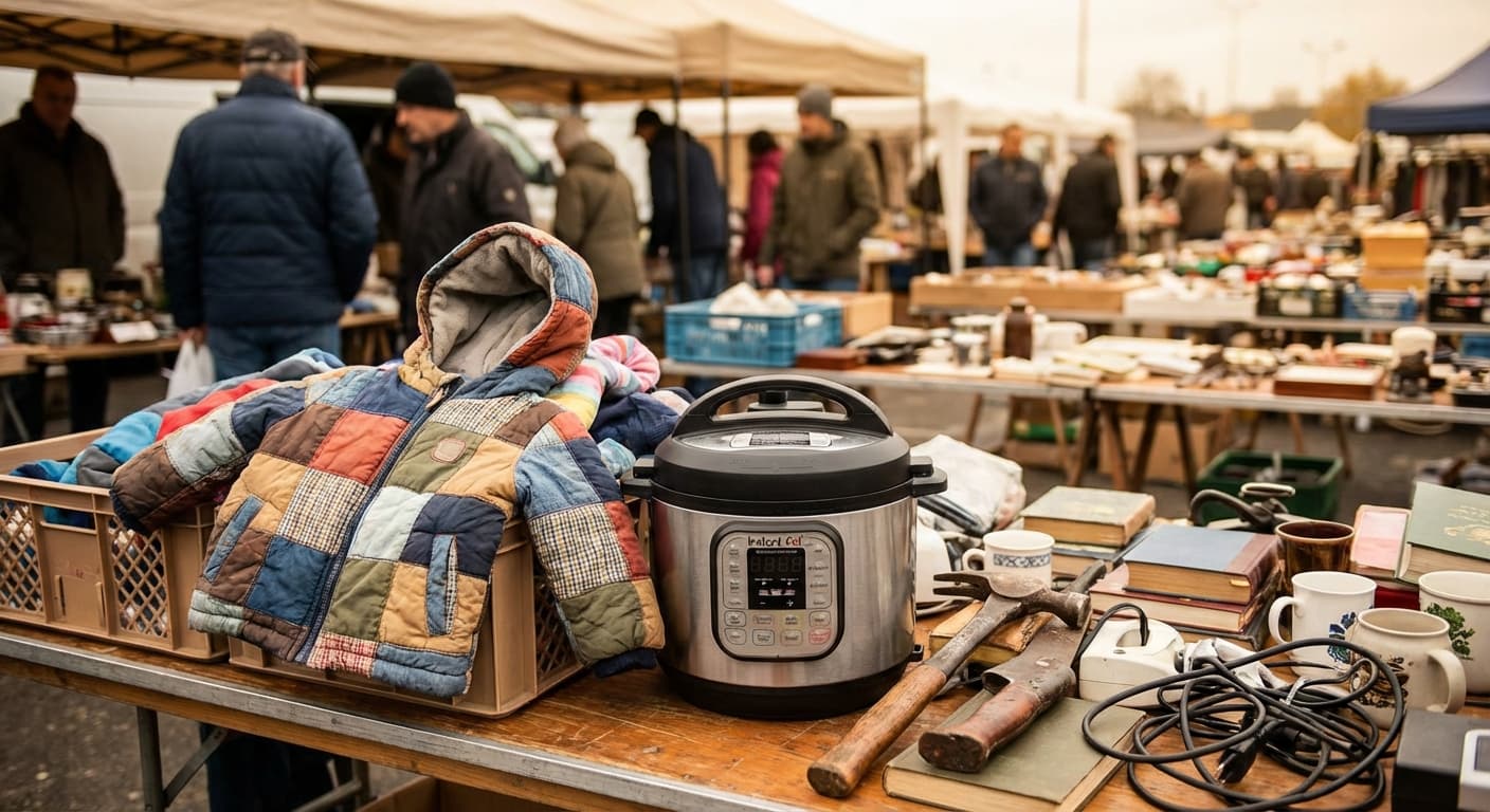 What Actually Sells at a Swap Meet (and What Sits on Your Table All Day)