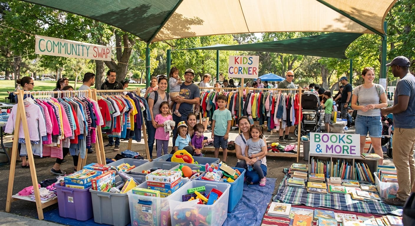 How to Organize a Kids' Swap Meet That Parents Love